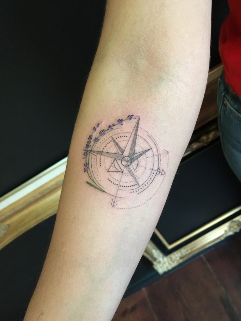 single-needle tattoo